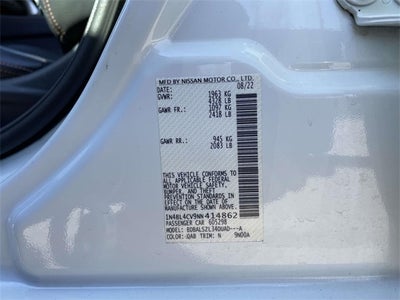 2022 Nissan Altima 2.5 SR