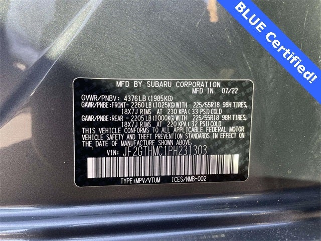 2023 Subaru Crosstrek Limited