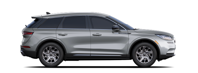 A 2022 Lincoln Corsair is shown in Silver Radiance | Asheville Lincoln in Asheville NC