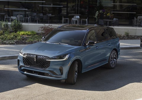 A 2026 Lincoln Black Label™ Aviator® SUV is shown with the available Special Edition Package. | Asheville Lincoln in Asheville NC