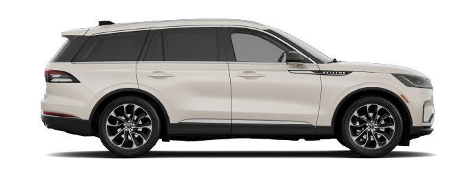 A 2026 Lincoln Aviator® SUV in Pristine White. | Asheville Lincoln in Asheville NC