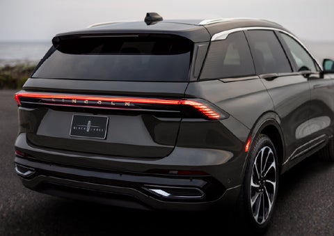 The rear of a 2026 Lincoln Black Label™ Nautilus® SUV displays full LED rear lighting. | Asheville Lincoln in Asheville NC