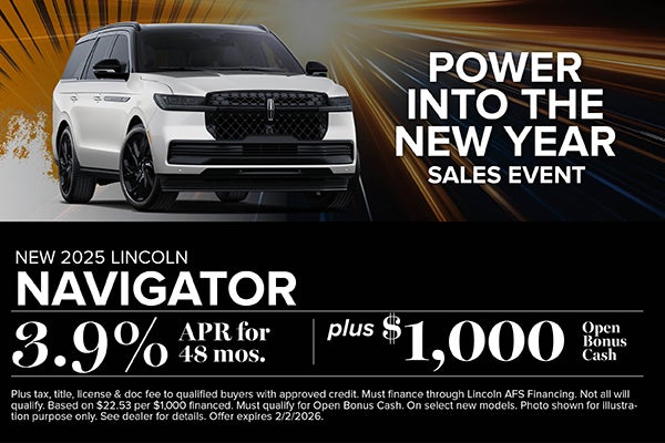 2025 Lincoln Navigator Finance Offer