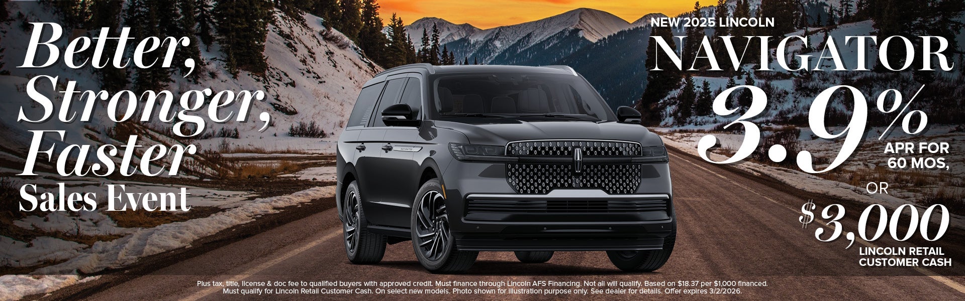 2025 Lincoln Navigator Finance Offer