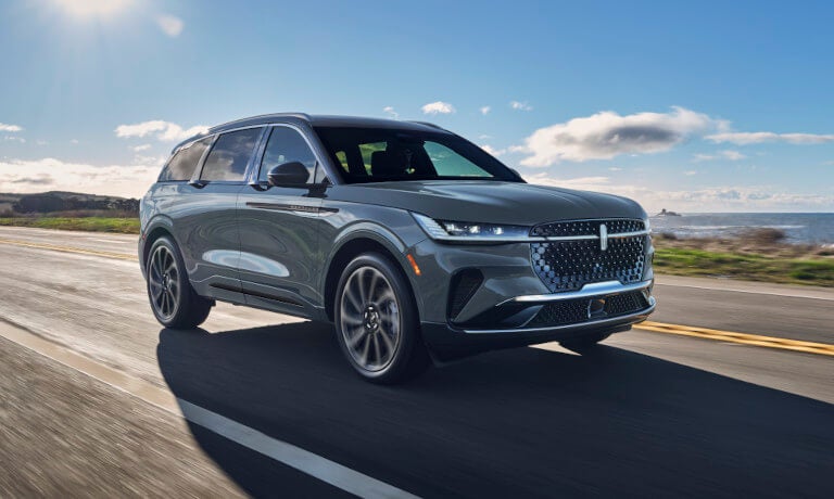 2026 Lincoln Nautilus Exterior Driving On Lakeside Highway