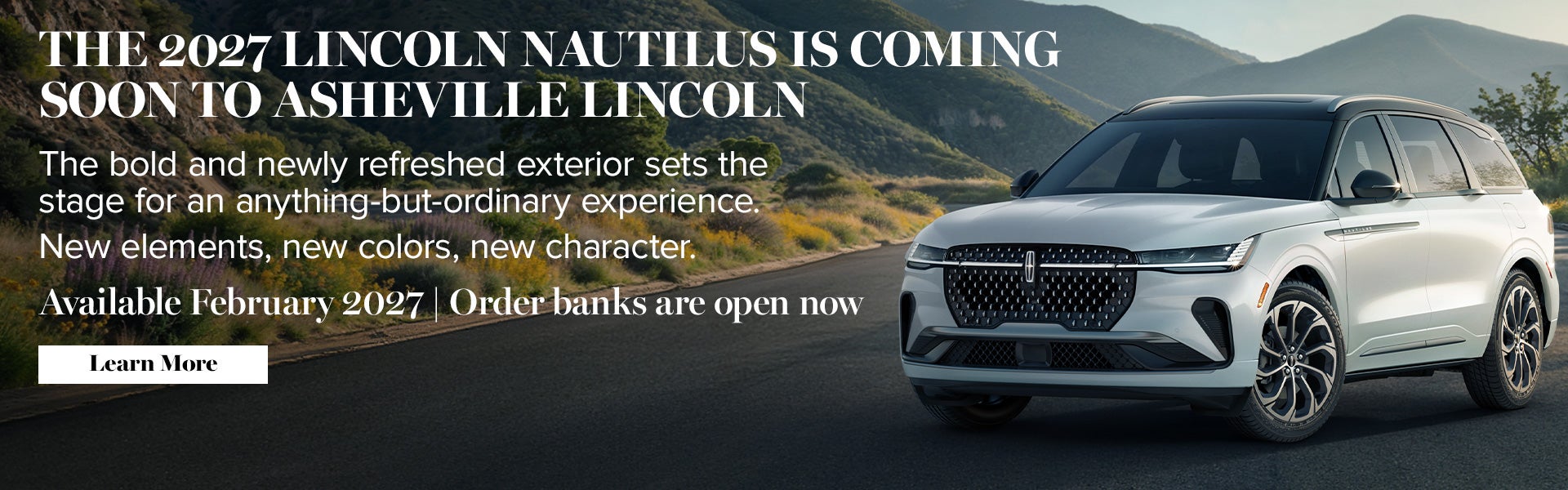 2027 Lincoln Nautilus Coming Soon