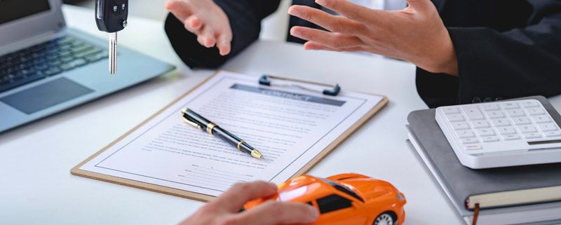 Finance application process